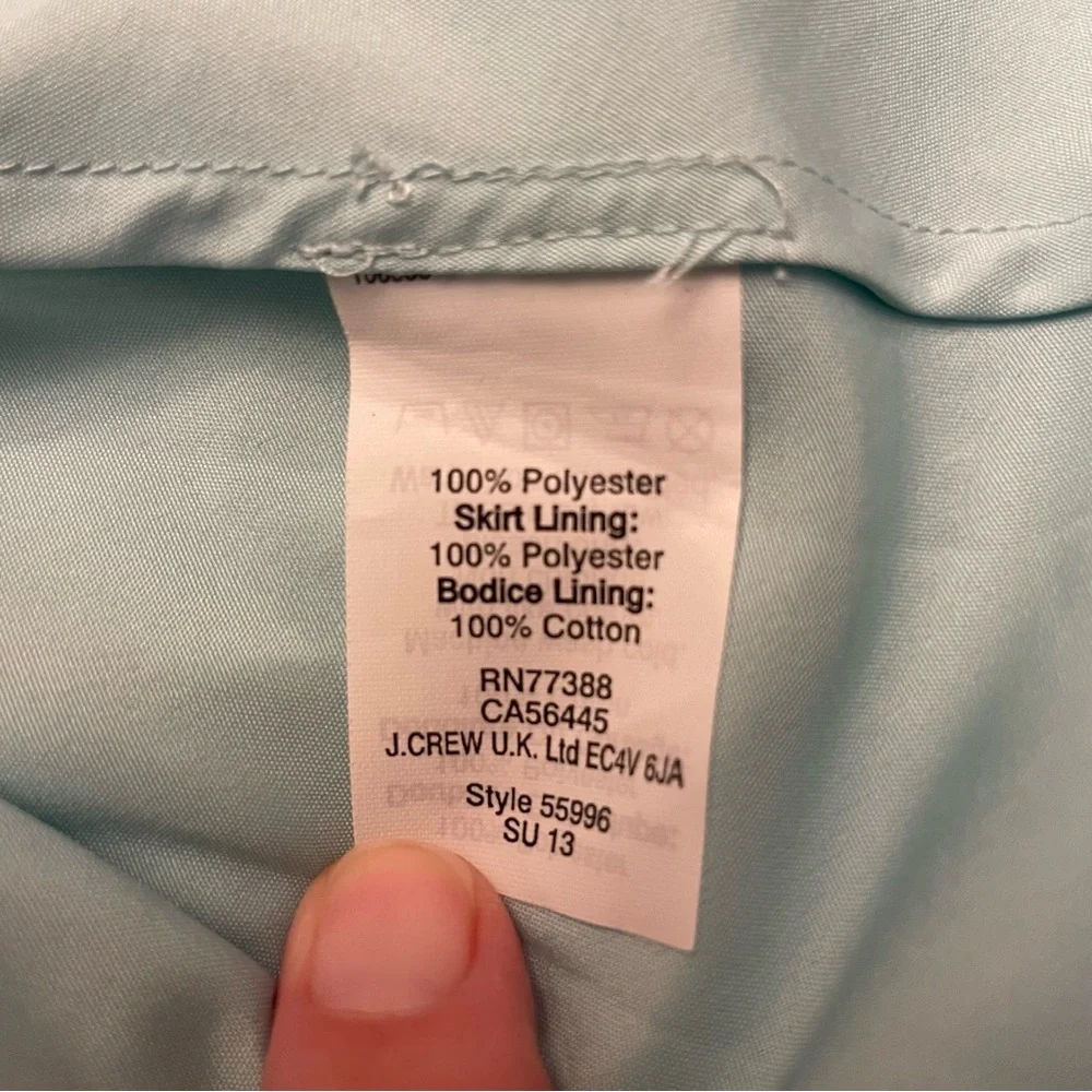 J. Crew Strapless Party Dress.  Size 2